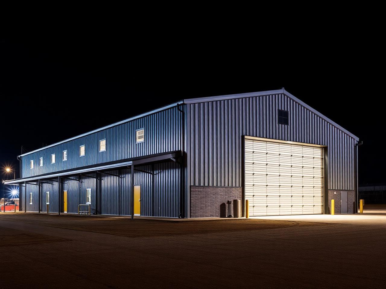 Metal building and garage construction
